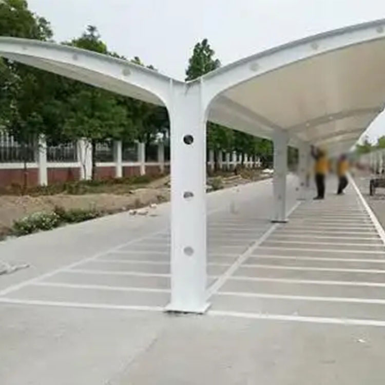 丁青县膜结构电动车棚